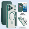 iPhone 17 Pro Max Zöld Techsuit SmartMag Book Tok tok - 1. kép