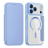 iPhone 17 Pro Max Techsuit SmartMag Book Case - Világoskék tok - 0. kép