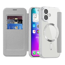 iPhone 17 Szürke Techsuit - SmartMag Book tok
