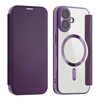 iPhone 17 Techsuit SmartMag Book Case - Lila tok - 2. kép