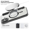 iPhone 17 Techsuit SmartMag Book Case - Lila tok - 4. kép