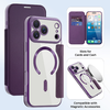 iPhone 17 Pro Max Lila Techsuit SmartMag Book tok - 1. kép