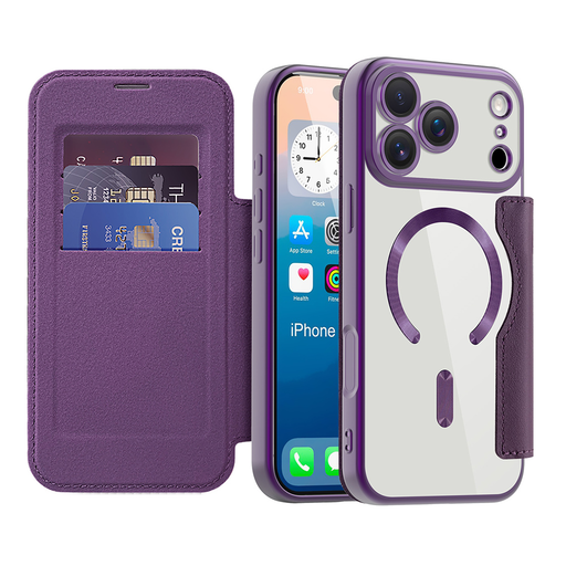 iPhone 17 Pro Max Lila Techsuit SmartMag Book tok