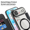 iPhone 17 Air Barna Techsuit SmartMag Book tok - 4. kép