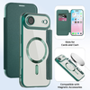 iPhone 17 Air Green Techsuit SmartMag könyv tok - 1. kép