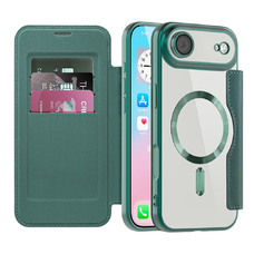 iPhone 17 Air Green Techsuit SmartMag könyv tok