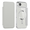 iPhone 17 Air Szürke Techsuit SmartMag Book tok - 0. kép