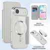 iPhone 17 Air Szürke Techsuit SmartMag Book tok - 1. kép