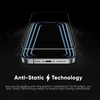 iPhone 17 Pro Fekete ANANK - 3D Invisible 5X Reinforced Edge to Edge üvegfólia - 2. kép