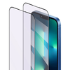 iPhone 17 Pro Max - Fekete ANANK 2.5D 5X Megerősített Ujjlenyomatmentes Képernyővédő üvegfólia - 0. kép