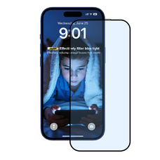 iPhone 17 Pro Max - Fekete ANANK 2.5D 5X Megerősített Ujjlenyomatmentes Képernyővédő üvegfólia