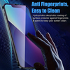 iPhone 17 Air Fekete ANANK 2.5D 5X megerősített ujjlenyomat-mentes képernyővédő üvegfólia - 3. kép
