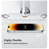 iPhone 17 Pro Fekete ANANK 2.5D 5X Megerősített Teljes Üveg Képernyővédő üvegfólia - 4. kép