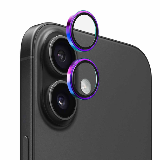 iPhone 17 ANANK - AR Lencsevédő - Flamed Titanium üvegfólia