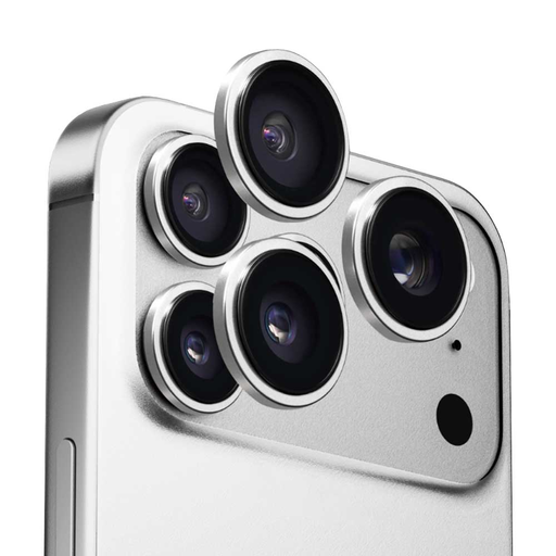 iPhone 17 Pro / iPhone 17 Pro Max Ezüst ANANK AR Lens Guard üvegfólia