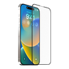 iPhone 17 ANANK - 2.5D 5X Megerősített Ujjlenyomat-ellenálló Képernyővédő - Fekete üvegfólia - 0. kép