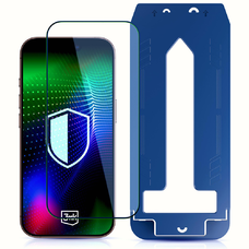 iPhone 17 - 3mk - Hardy Ultra Glass - Fekete üvegfólia