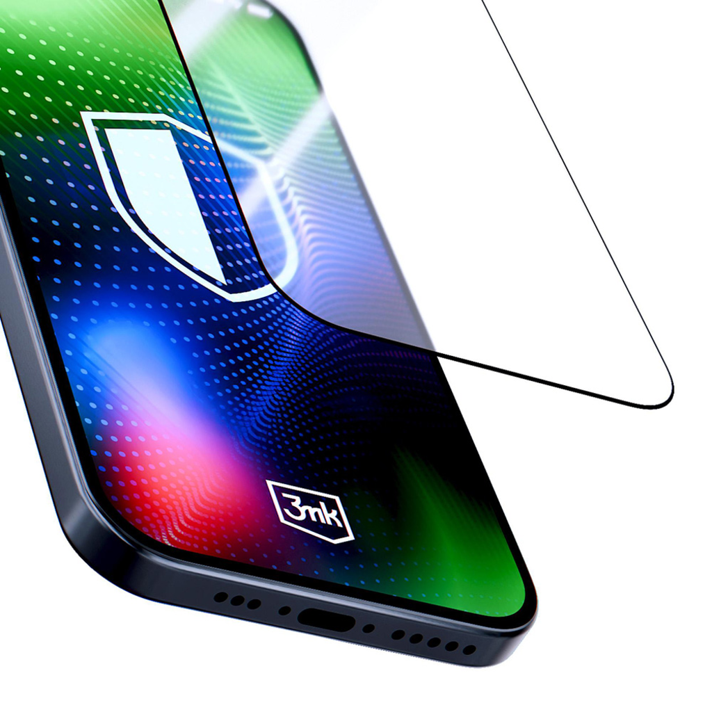 iPhone 17 Pro Fekete 3mk Hardy Ultra Glass üvegfólia - 17