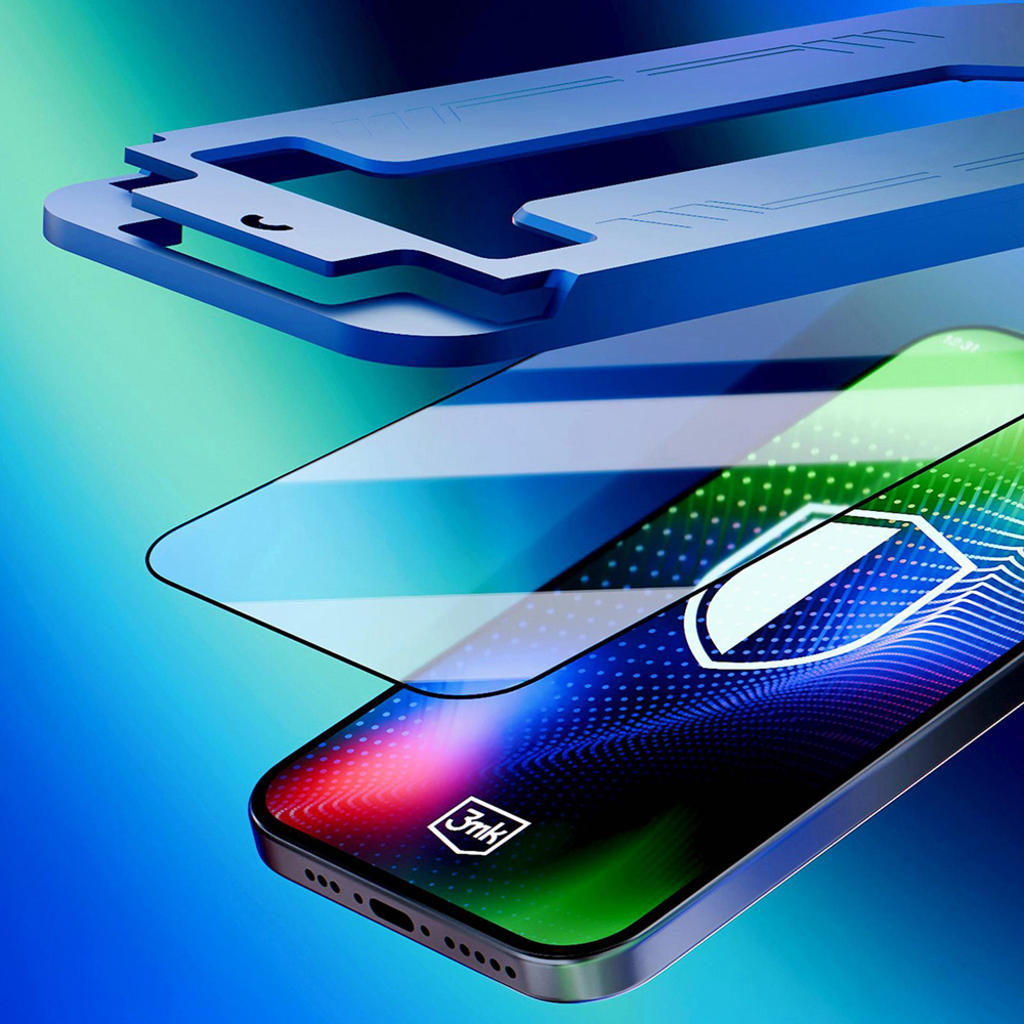 iPhone 17 Pro Fekete 3mk Hardy Ultra Glass üvegfólia - 22