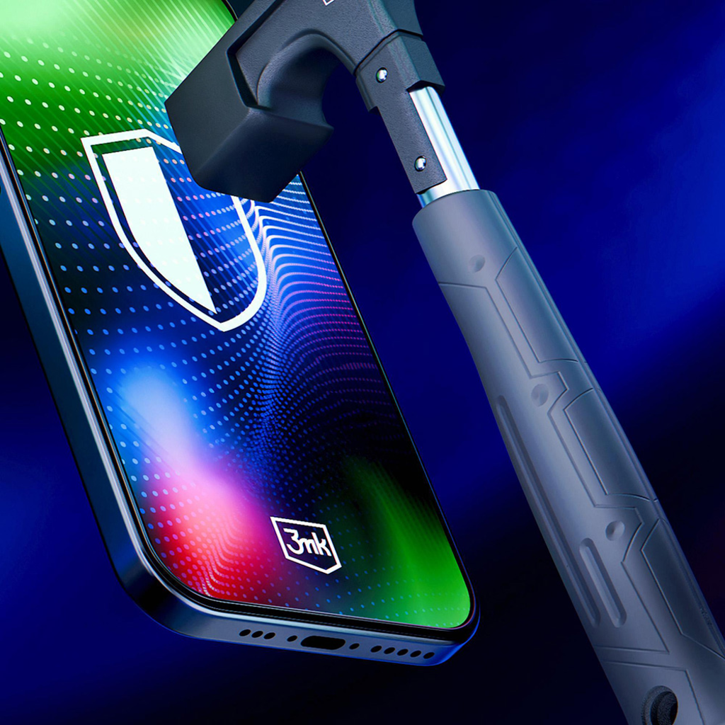 iPhone 17 Pro Fekete 3mk Hardy Ultra Glass üvegfólia - 24