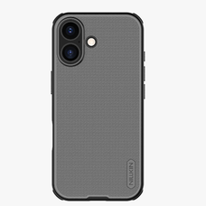 Nillkin Super Frosted PRO hátlap tok Apple iPhone 17-hez, átlátszó fekete tok