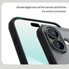 Nillkin Super Frosted PRO hátlap tok Apple iPhone 17-hez, átlátszó fekete tok - 3. kép