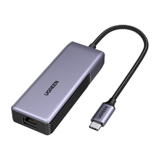 Ugreen UGCM848 Type-C - RJ45 adapter, 5GbE (Fekete)