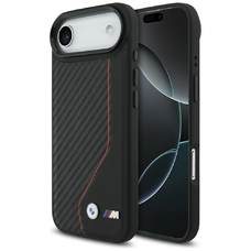 iPhone Air BMW M Carbon Line & Logó MagSafe piros tok