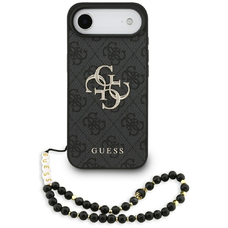 iPhone Air tok Guess 4G Strap 4G Klasszikus Logó fekete