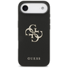iPhone Air Guess Grained Big 4G & Classic Logo fekete tok - 1. kép