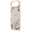 iPhone 17 Air Guess Grained Flowers Classic Logo rózsaszín tok - 4. kép
