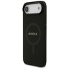 iPhone 17 Air Guess Saffiano Classic Logo MagSafe fekete tok - 0. kép