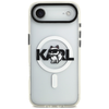 iPhone 17 Air tok Karl Lagerfeld IML Choupette Sketch Logó MagSafe átlátszó tok - 1. kép