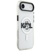 iPhone 17 Air tok Karl Lagerfeld IML Choupette Sketch Logó MagSafe átlátszó tok - 2. kép