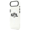 iPhone 17 Air tok Karl Lagerfeld IML Choupette Sketch Logó MagSafe átlátszó tok - 4. kép