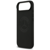 iPhone 17 Air Mercedes Leather Vintage Logo MagSafe bőrtok fekete - 4. kép