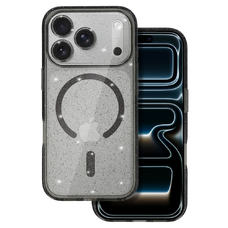 Glitter Magsafe Case for Iphone 17 Air black clear
