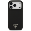 iPhone 17 Pro Fekete Guess - Silicone Triangle Logo MagSafe (GUHMP17LSCTRLMK) tok - 0. kép