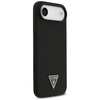 iPhone 17 Air Fekete Guess Silicone Triangle Logo MagSafe (GUHMP17MSCTRLMK) tok - 1. kép