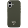 iPhone 17 Khaki Guess - Silicone Triangle Logo MagSafe (GUHMP17SSCTRLMA) tok - 0. kép