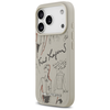 iPhone 17 Pro Szürke Karl Lagerfeld Hardcase Grained Pattern Logo (KLHMP17LPGGRMPKG) tok - 0. kép