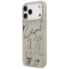 iPhone 17 Pro Max Szürke Karl Lagerfeld - Hardcase Grained Pattern Logo (KLHMP17XPGGRMPKG) tok - 1. kép