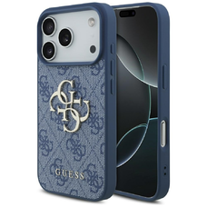 iPhone 17 Pro Kék Guess - Hardcase 4G Big Logo (GUHCP17L4GMGBL) tok