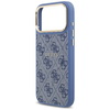 iPhone 17 Pro Max Guess - Hardcase 4G Classic MagSafe (GUHMP17XP4MSEGCB) - Kék tok - 1. kép