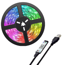 LED RGB szalag 5 méter + telefonos alkalmazás