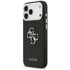 iPhone 17 Pro Max Fekete Guess - Hardcase 4G Grained Big and Classic Logo (GUHCP17XPG4SMCEK) tok - 1. kép