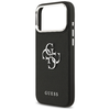 iPhone 17 Pro Max Fekete Guess - Hardcase 4G Grained Big and Classic Logo (GUHCP17XPG4SMCEK) tok - 2. kép