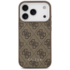 iPhone 17 Pro Max Guess Hardcase 4G Classic Logo MagSafe (GUHMP17XP4GSSMCW) - Barna tok - 0. kép