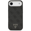 iPhone 17 Air Guess - Hardcase 4G Triangle Logo MagSafe (GUHMP17MP4TSRCMK) - Fekete tok - 0. kép