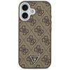 iPhone 17 Barna Guess - Hardcase 4G Triangle Logo MagSafe (GUHMP17SP4TSRCMW) tok - 0. kép